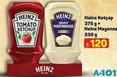 HEİNZ KETÇAP 375 G + MAYONEZ 330 G